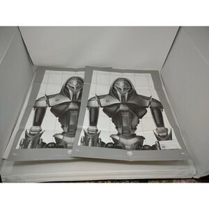 Battlestar Galactica Range Sheet Command Issue Cross Rank-Service MINT CONDITION